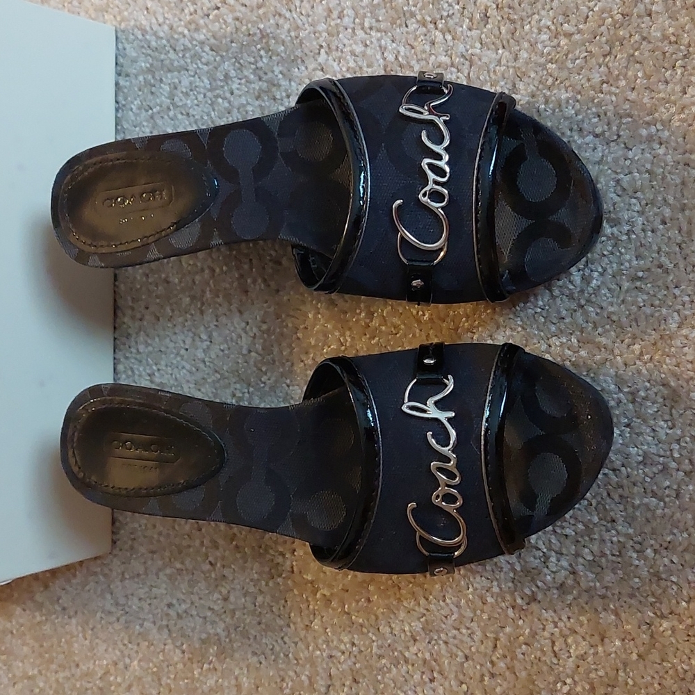 Coach wedges
